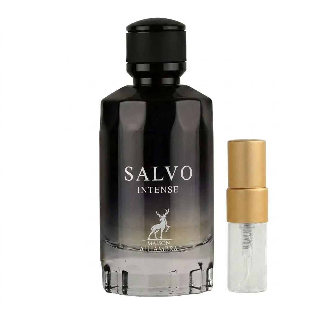 Salvo Intense Perfume Sample 2ml Maison Alhambra  Emarati