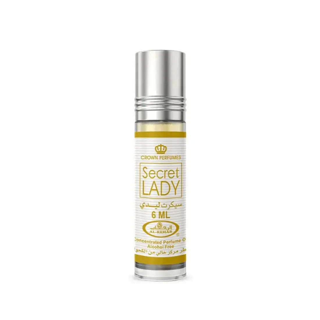 Secret Lady Perfume Oil 6ml Al Rehab - Aromique Beauty Ltd