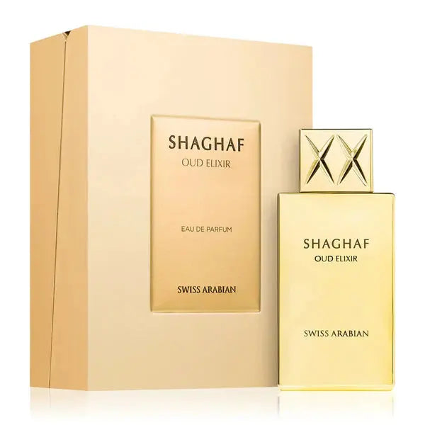 Shaghaf Oud Elixir Perfume 75ml EDP Swiss Arabian - Aromique Beauty Ltd