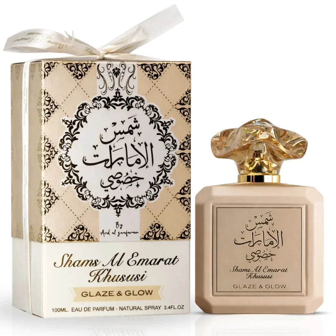 Shams Al Emarat Khususi Glaze & Glow Eau de Parfum 100ml Ard Al Zaafaran  Emarati