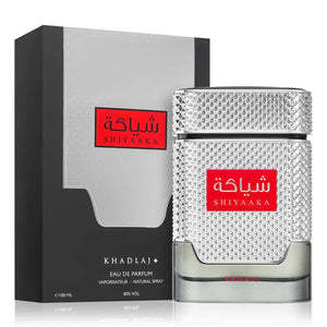 Shiyaaka Silver For Men Perfume 100ml EDP Khadlaj Khadlaj