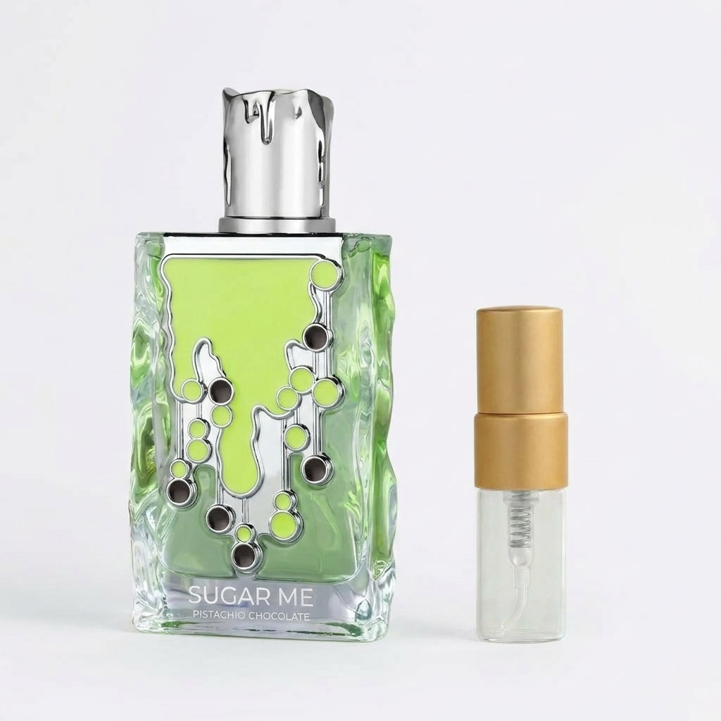 Sugar Me Pistachio Perfume Sample 2ml Maison Alhambra  Emarati