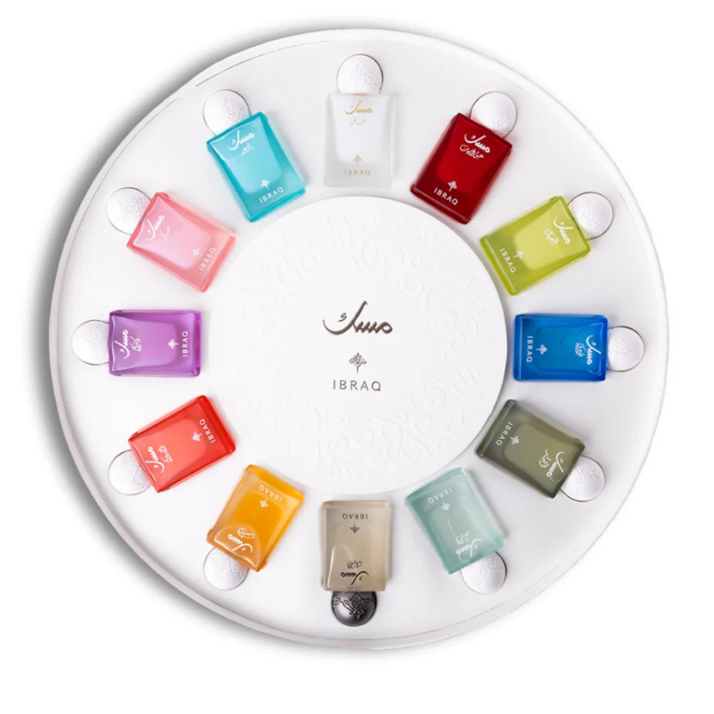 Summer Musk Collection Set 12x20ml Ibraheem Al Qurashi  Emarati