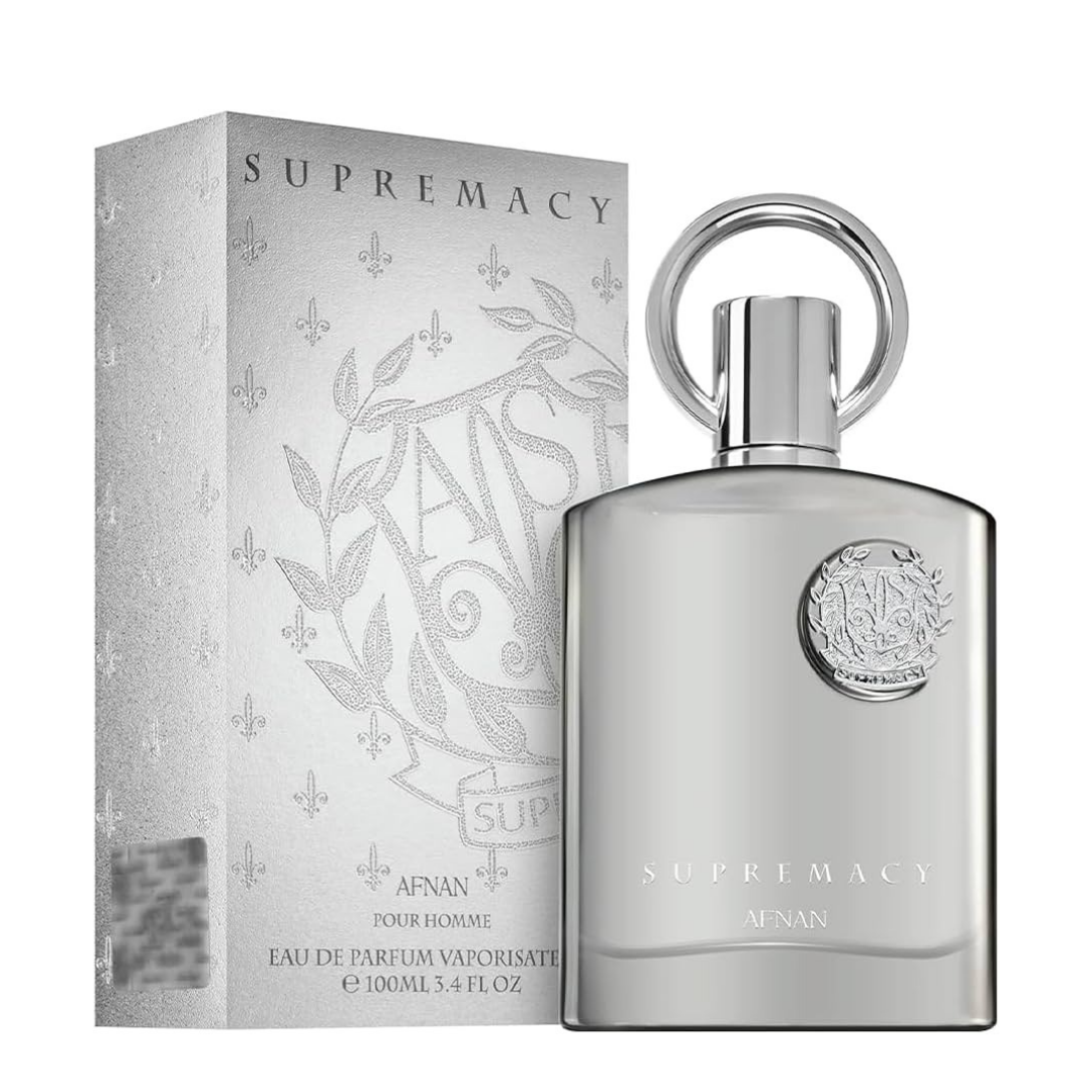 Supremacy Silver Pour Homme Eau de Parfum 100ml Afnan  Emarati