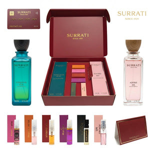Turquoise Oud & Adore Me Gift Set 200ml x 2 Surrati  Emarati