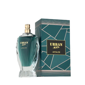 Urban Man Amaze Perfume 90ml EDP Fragrance World - Aromique Beauty Ltd