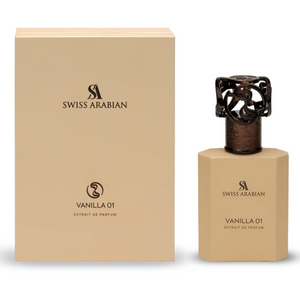Vanilla 01 Extrait De Parfum 50ml Swiss Arabian  Emarati