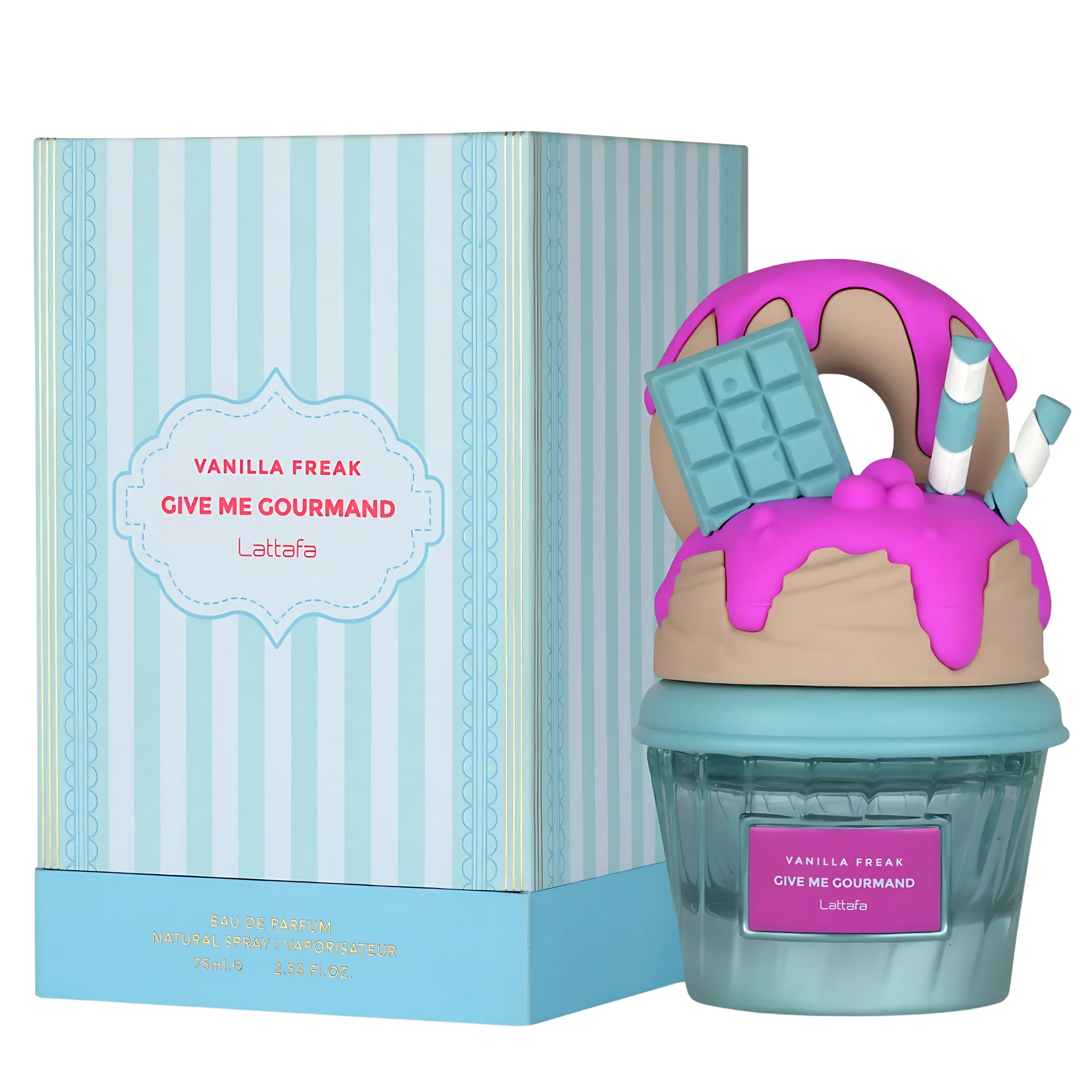 Vanilla Freak Perfume 75ml EDP Lattafa - Aromique Beauty Ltd