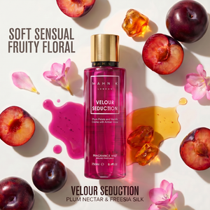 Velour Seduction Body Fragrance Mist 250ml Floral Fruity Amber Musky Necter