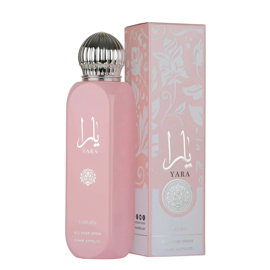 Yara All Over Spray 150ml Lattafa - Aromique Beauty Ltd