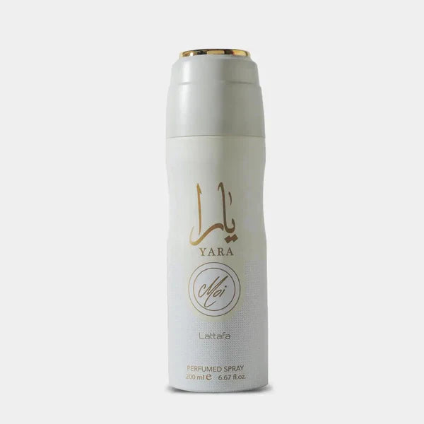 Yara Moi Body Deodorant Spray 200ml Lattafa - Aromique Beauty Ltd