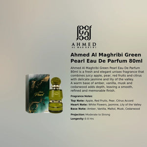 Green Pearl 80ml Eau de Parfum by Ahmed Al Maghribi  Emarati