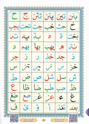 Al-Qaida Nooraniah beginner Quran reading book for learning Tajweed