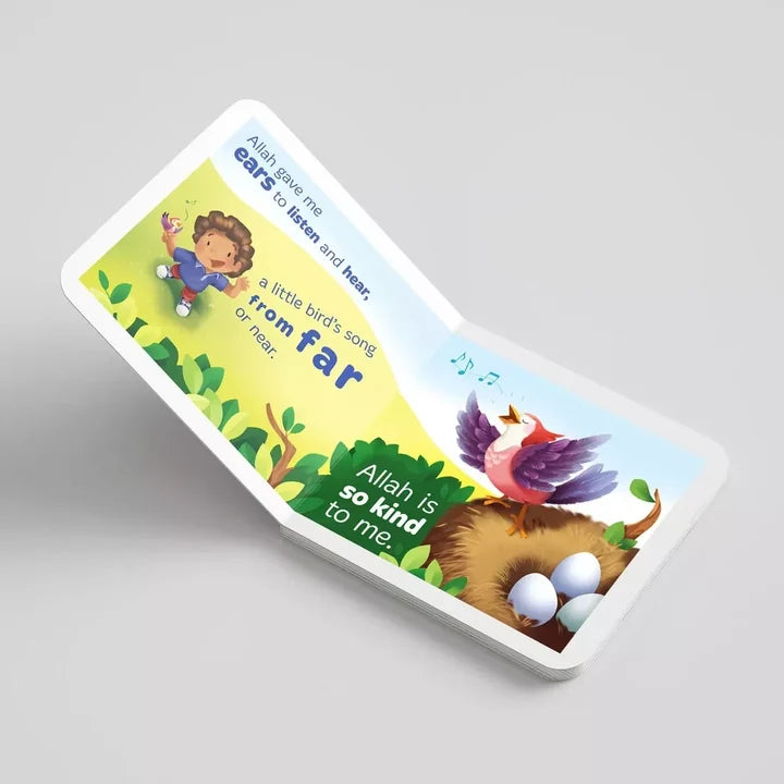 Allah is So Kind to Me colourful Islamic children's book about Allah's kindness