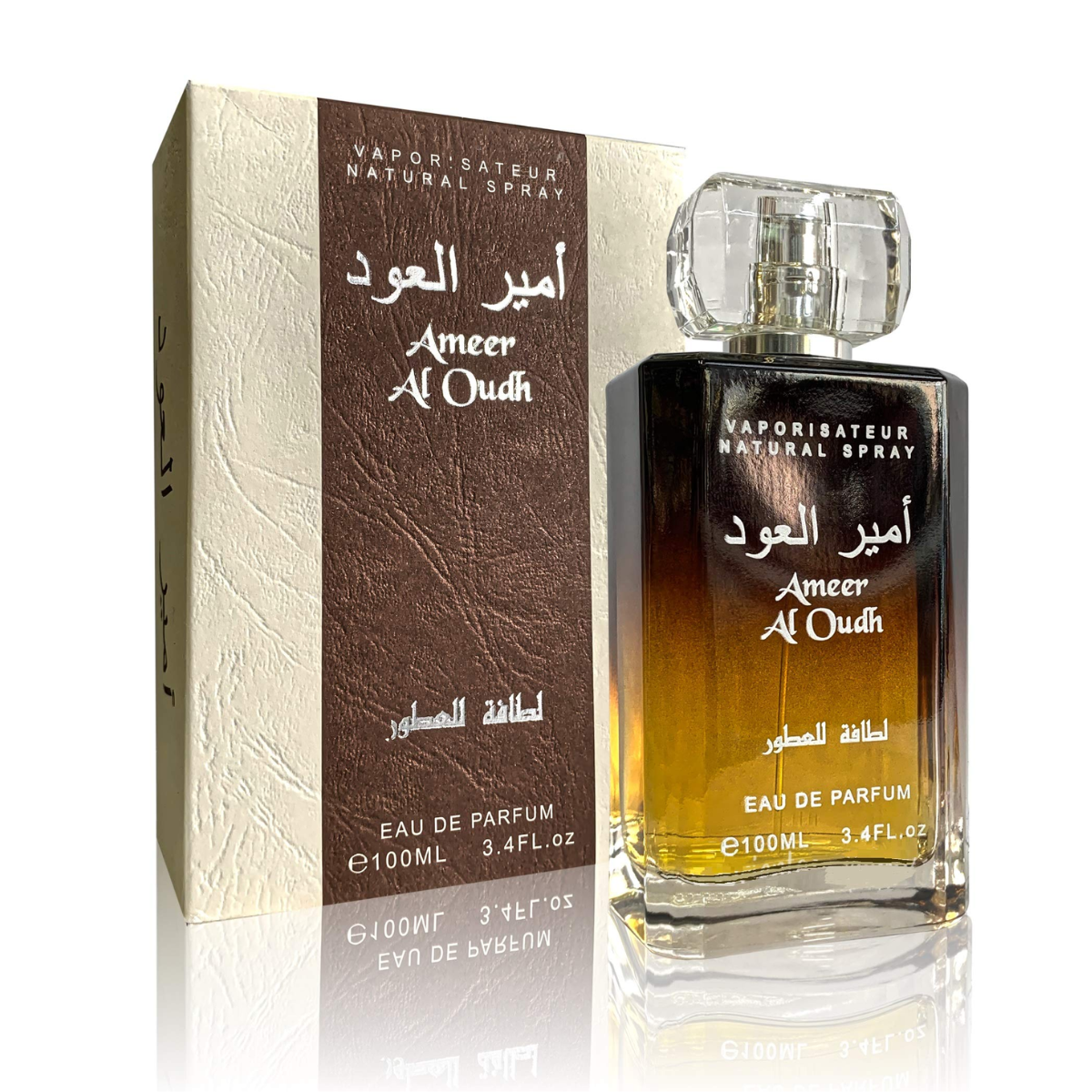 Ameer Al Oudh with Free Deo Eau de Parfum 100ml Lattafa  Emarati