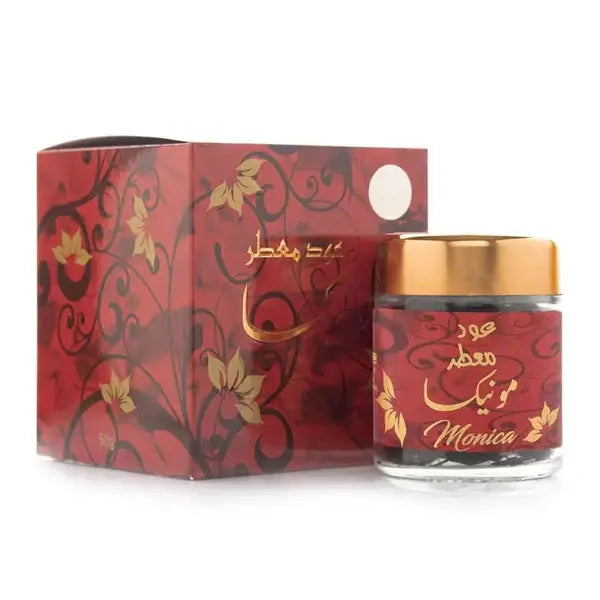 Bakhoor Oud Monica Incense 50g Banafa For Oud - Aromique Beauty Ltd