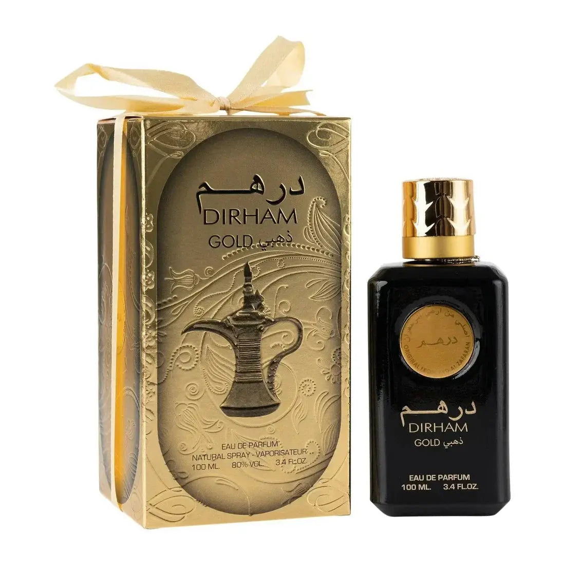 Dirham Gold Perfume 100ml EDP Ard Al Zaafaran - Aromique Beauty Ltd