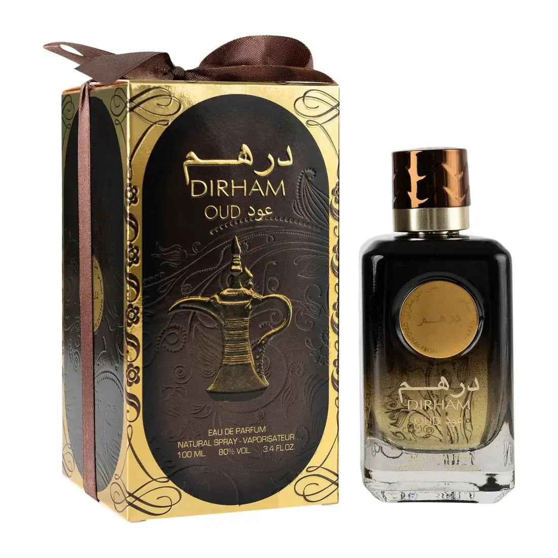 Dirham Oud Perfume 100ml EDP - Ard Al Zaafaran - Aromique Beauty Ltd