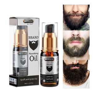 Hemani Beard Nourishing Oil 30ml Argan Jojoba Castor Tea Tree Oils  Emarati