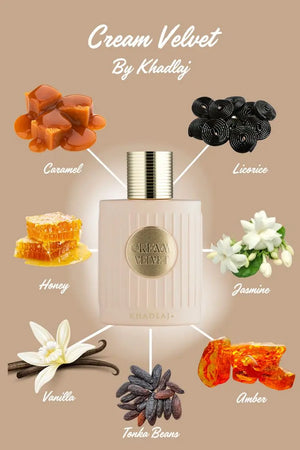 Cream Velvet Extrait de Parfum 100ml By Khadlaj Khadlaj