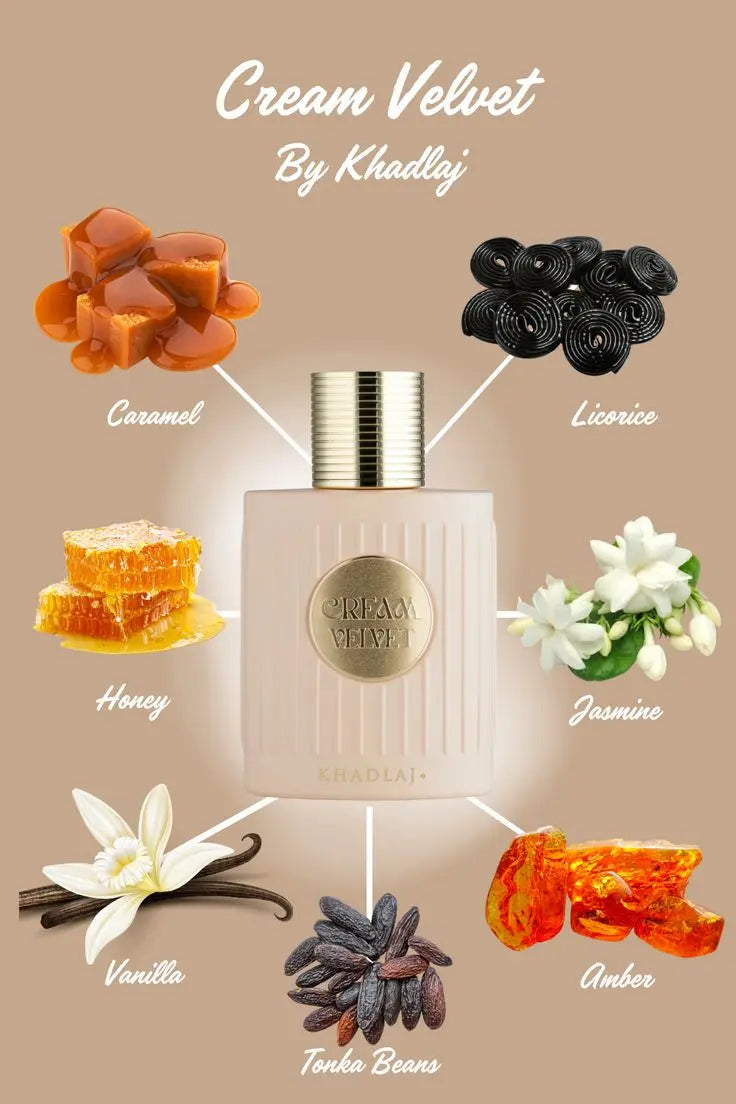 Cream Velvet Extrait de Parfum 100ml By Khadlaj Khadlaj