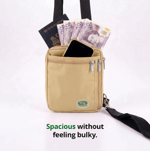 ANTI-THEFT HAJJ & UMRAH SIDE & NECK BAG Women  Emarati