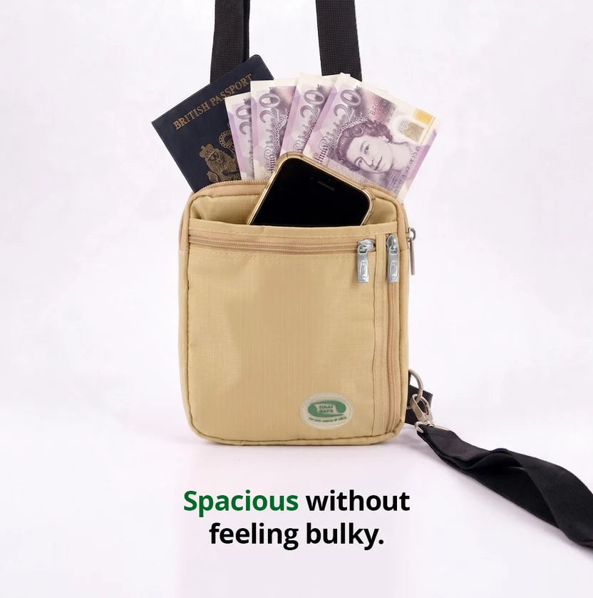 ANTI-THEFT HAJJ & UMRAH SIDE & NECK BAG Women  Emarati