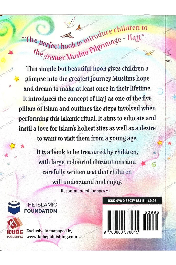 My First Book About Hajj by Sara Khan, an Islamic board book for children