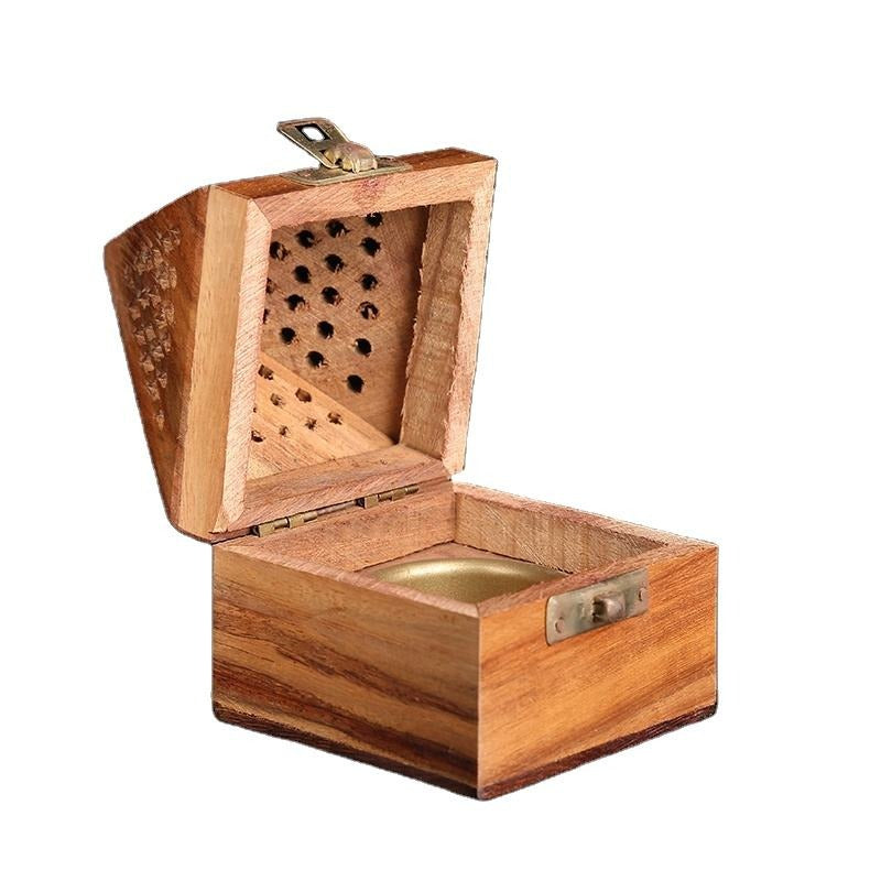 Pyramid Wooden Bakhoor Burner Handcrafted Incense Burner-Large  Emarati
