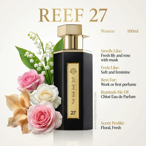 Reef 27 Eau de Parfum 100ml Reef Perfumes  Emarati