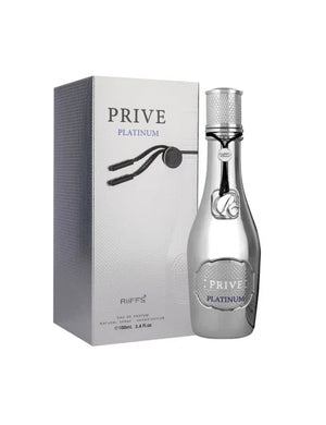 Prive Platinum Silver Eau de Parfum 100ml Riiffs  Emarati