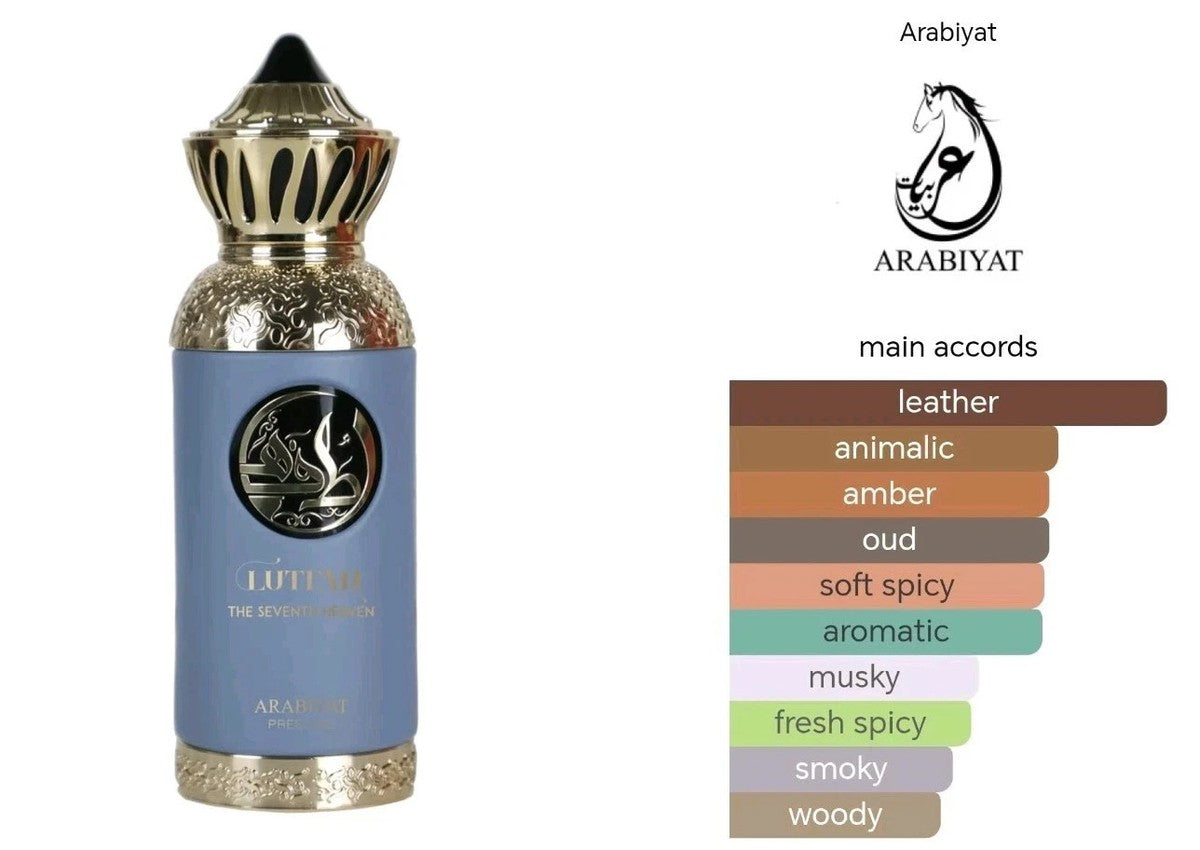 Lutfah (Imperial Valley) Perfume 100ml EDP Arabiyat Prestige Arabiyat Prestige