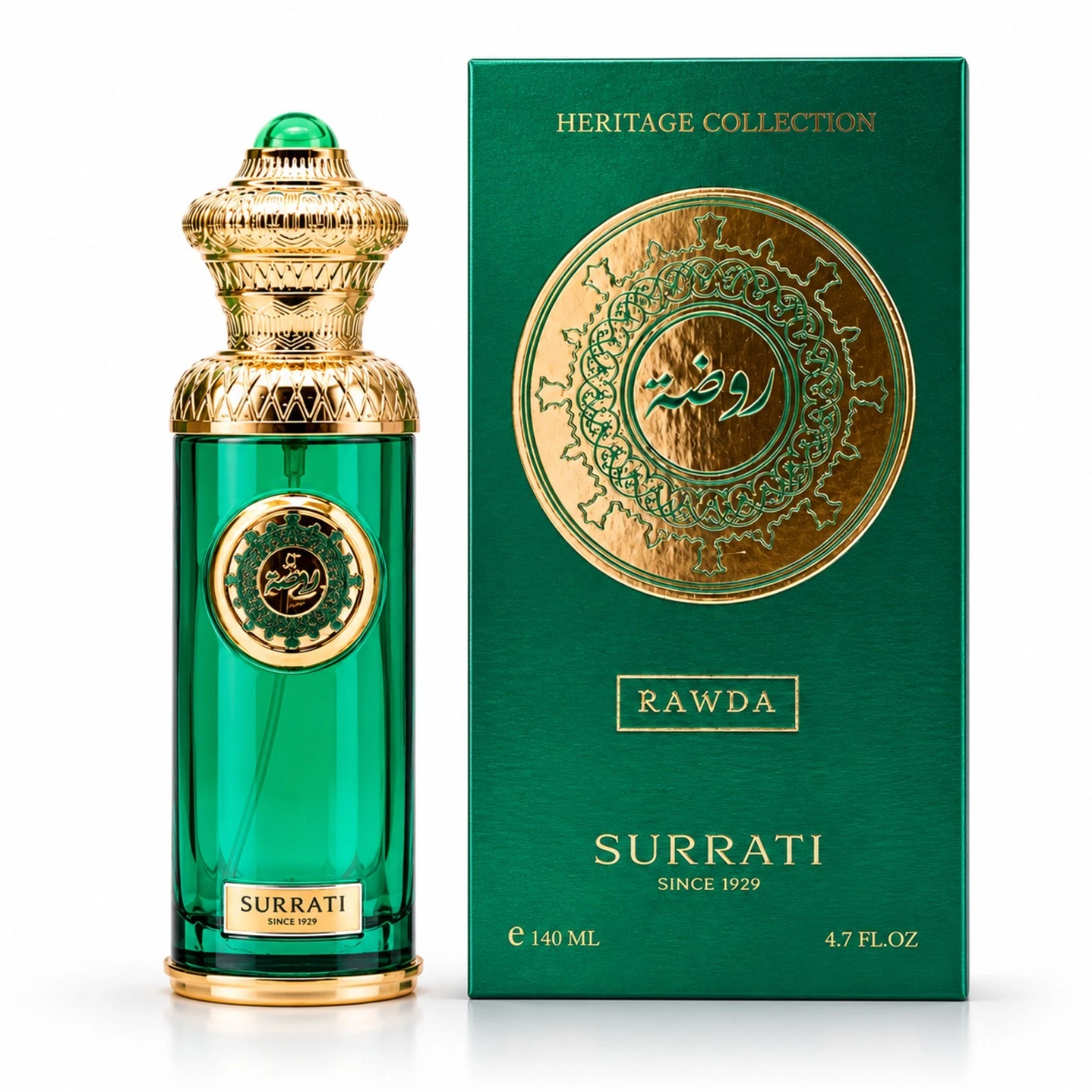 Rawda 140ml Heritage Collection Eau de Parfum Surrati  Emarati