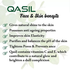 Natural Qasil Jujube Powder Face Skin Hair Cleanser  Emarati