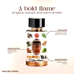 Ombre Flame Aura Eau de Parfum 100ml Sapil  Emarati