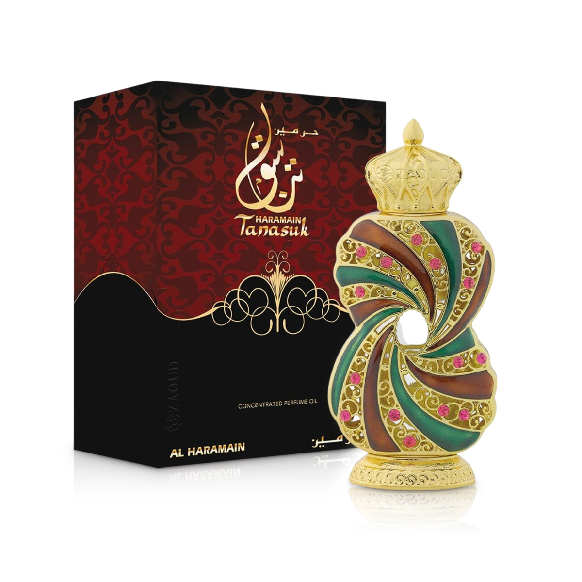 Tanasuk 12ml Attar Perfume Oi Al Haramain  Emarati